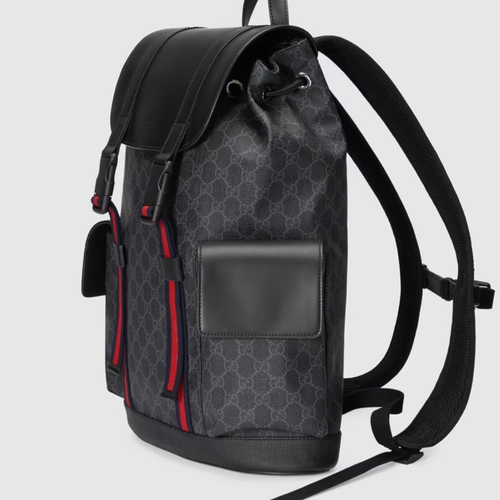 GG Black backpack